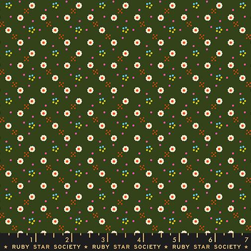 1 800 Calico Bandana Ditsy Blender in Mossy