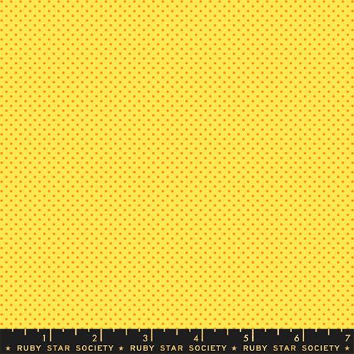 1 800 Calico Mini Dot in Chrome Yellow