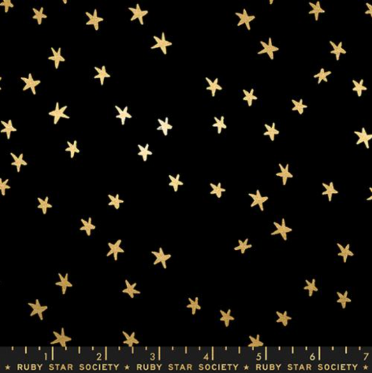 Starry Metallic Black Gold