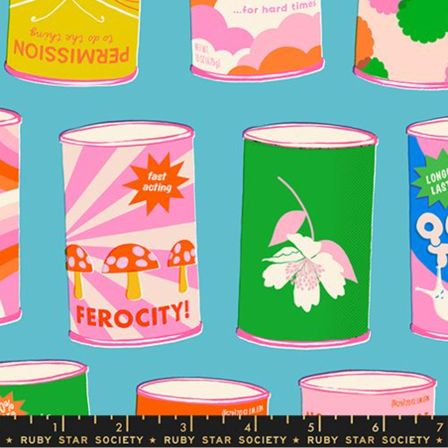 Sparkle Mart Can Can Novelty Cans Dark Turquoise
